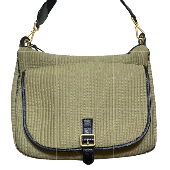 Vera Bradley Bags Vera Bradley Quilted Olive Green Shoulder Bag